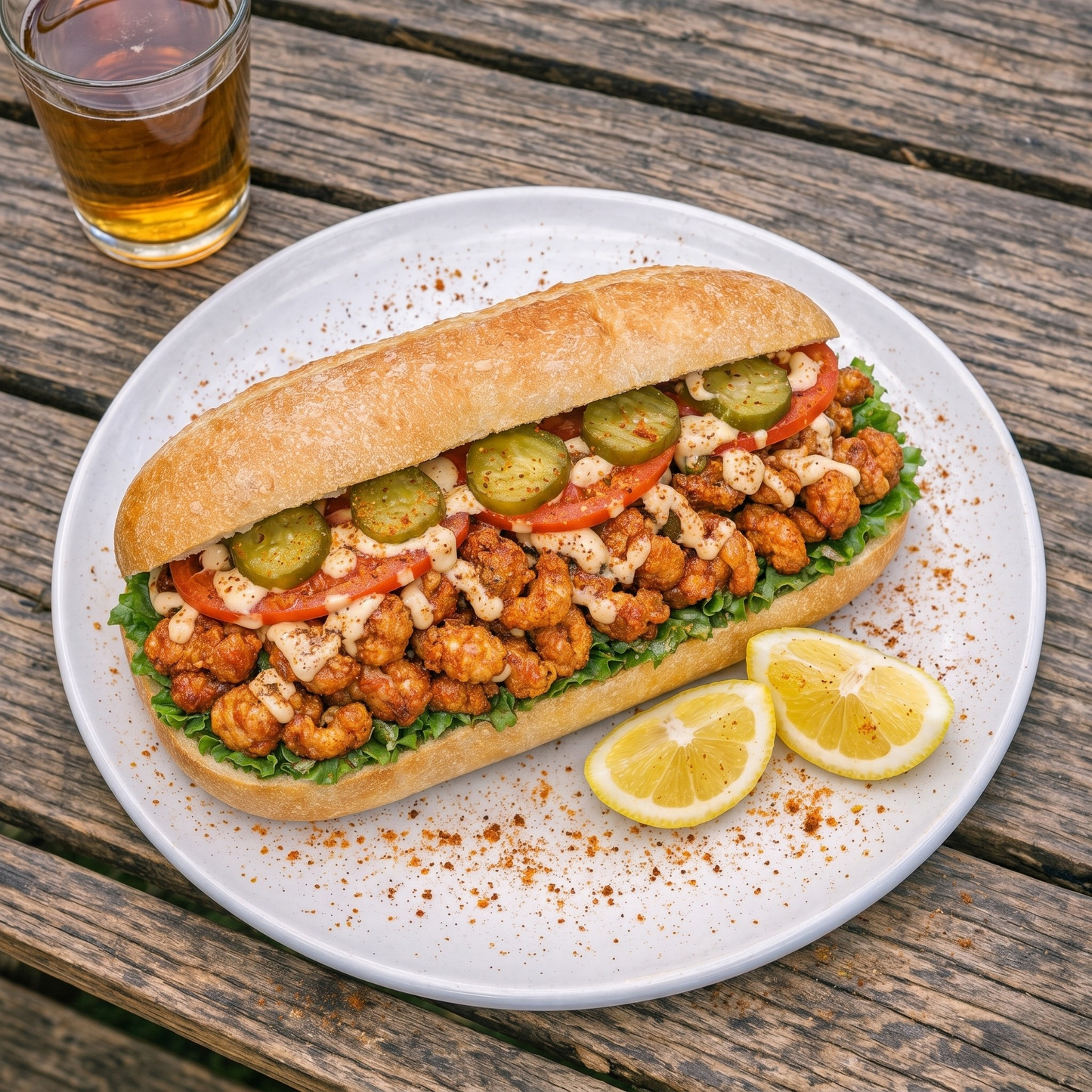 Crawfish Po'Boy
